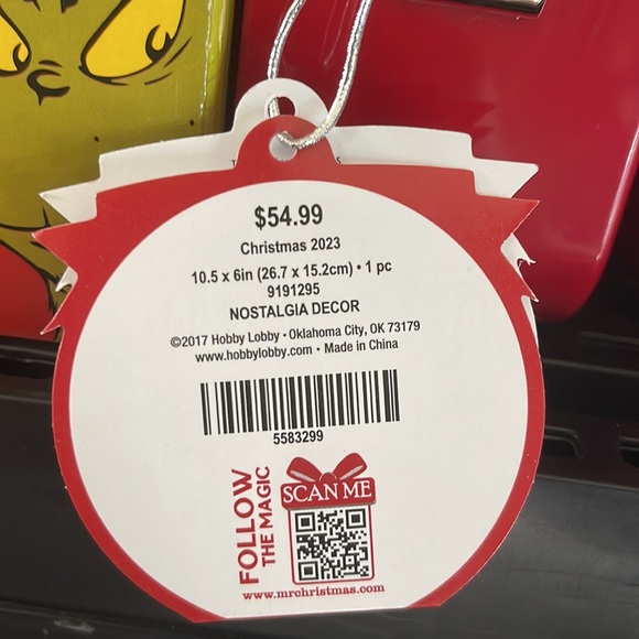 Mr. Christmas Red Retro North Pole Radio-NWT - Picture 9 of 9